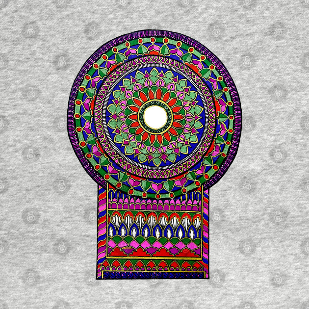 Church Plan Mandala by designsbygulmohar